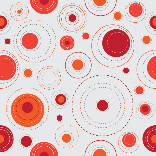 red dots background vector