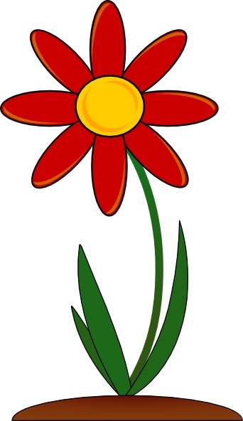 Red_flower clip art