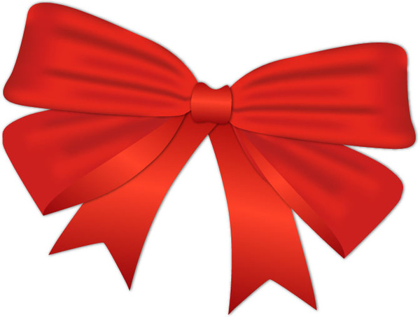Red present bow Vectors graphic art designs in editable .ai .eps .svg ...