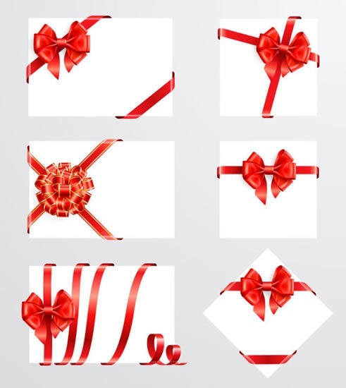 gift box templates modern red bow decor