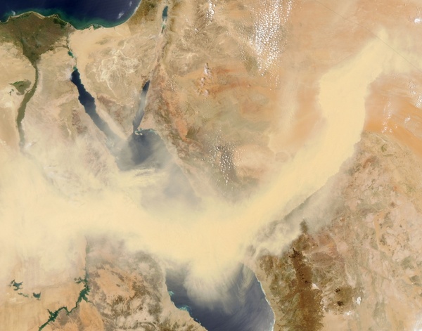 red sea egypt sandstorm