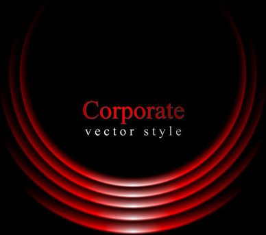 red style corporate logo vector design