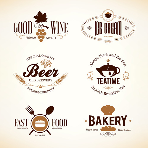 Restaurant Food Menu Logos Vector Design Free Vector In Encapsulated Postscript Eps Eps Vector Illustration Graphic Art Design Format Format For Free Download 450 87kb
