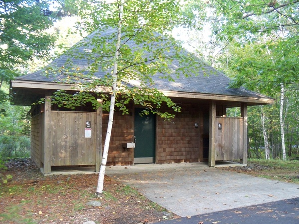 restrooms