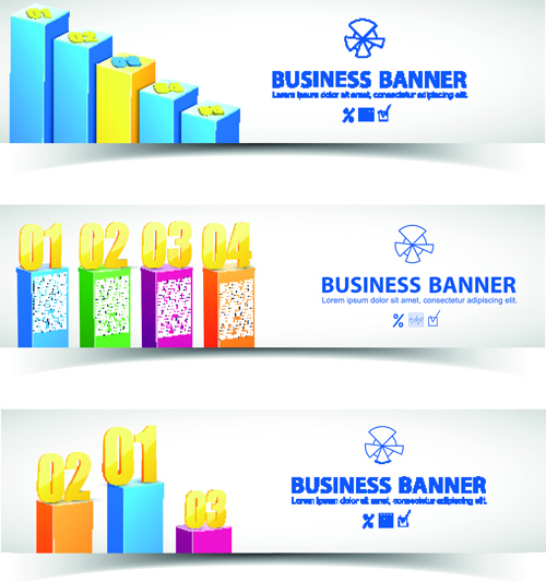 retro garbage business banner vector