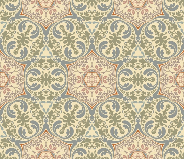 decorative pattern classic elegant european symmetric illusion