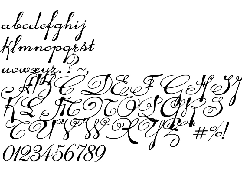 Calligraphy font free download 324 truetype .ttf opentype .otf files