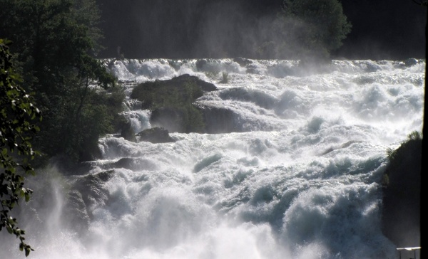 rhine falls schaffhausen waterfall