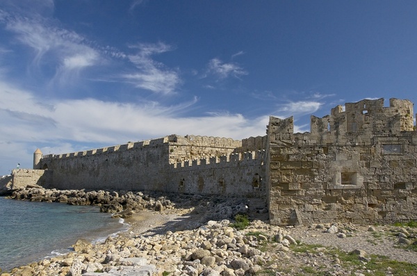 rhodes greece fortress 