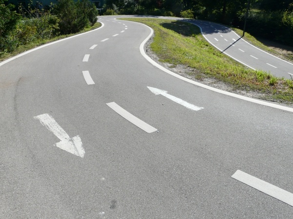 road lane traces