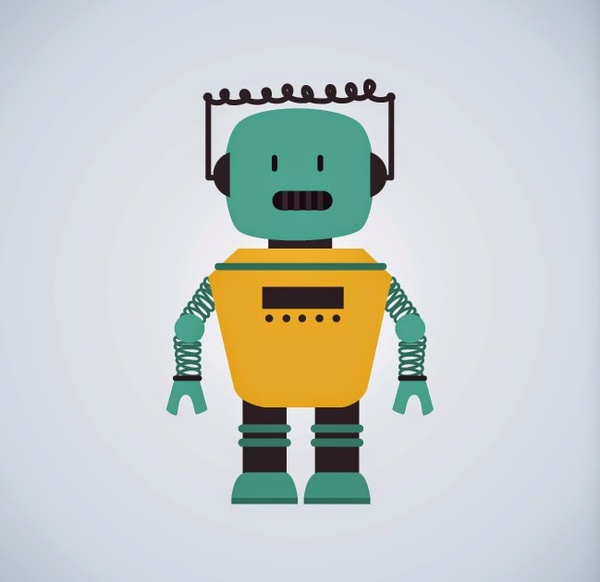 robot vector characters