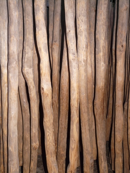 rods wooden poles wood