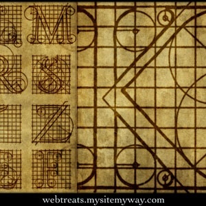 Roman Letters Diagrams