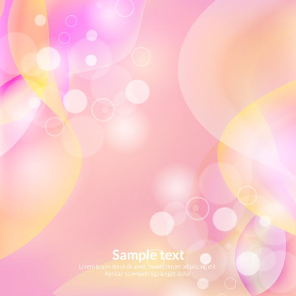 romantic circle and curve abstract background