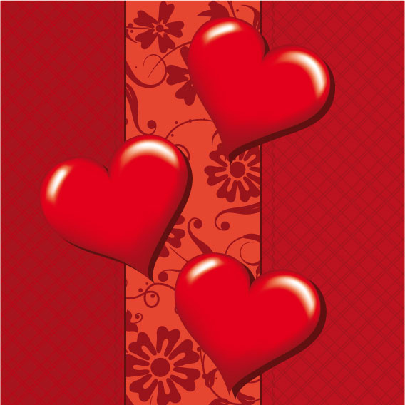Romantic love greeting  card  free  vector  download  18 320 