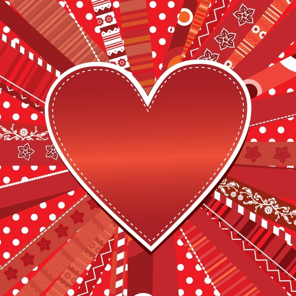 romantic heartshaped heartshaped sweet love label vector greeting card 