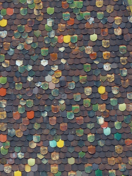roof brick colorful