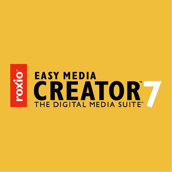 roxio easy media creator 7