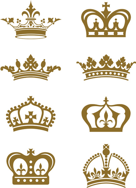 Download Royal crown vintage design vectors Free vector in ...