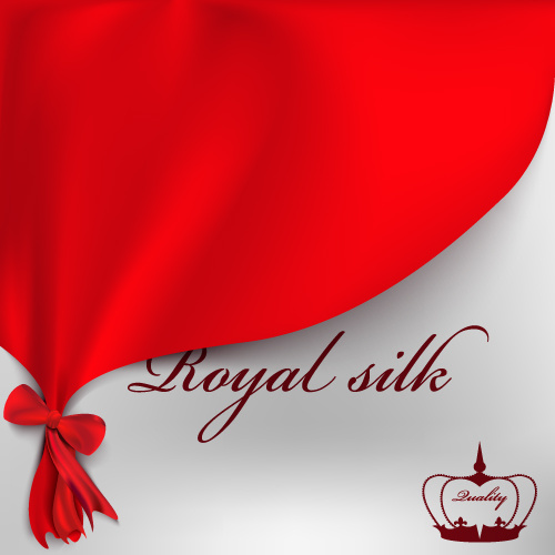 royal silk gift cards vector