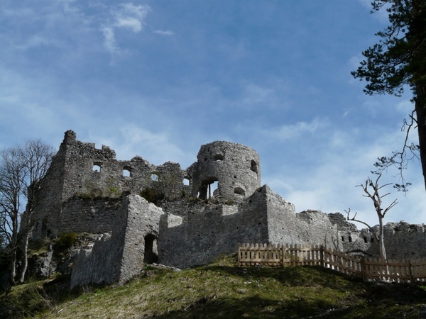 ruin castle ehrenberg