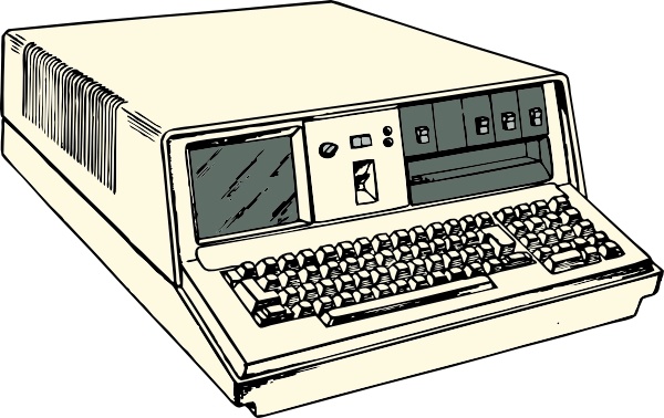S Era Portable Computer clip art