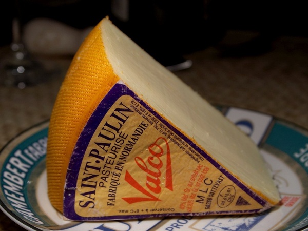 saint-paulin cheese milk product food
