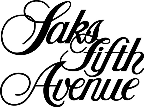 Saks fifth avenue logo Vectors graphic art designs in editable .ai .eps ...