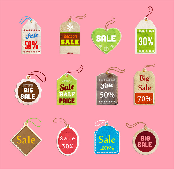 sale off tag collection