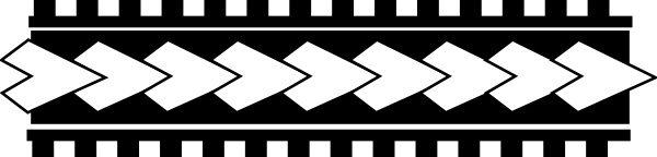 Samoa Tatoo Pattern 001 clip art