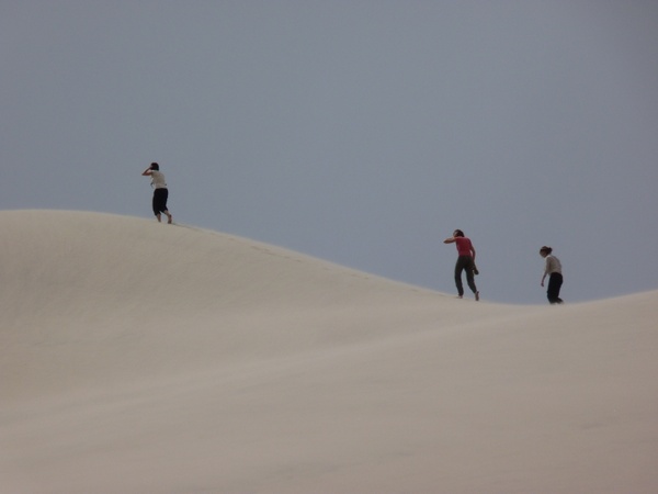 sand dune trekking argentina