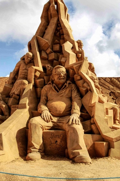 sand sculpture sand sculpture