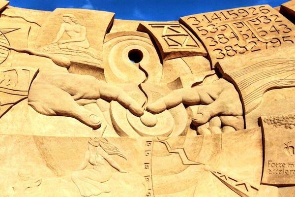 sand sculpture sandworld