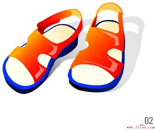 Sandals vector Vectors graphic art designs in editable .ai .eps .svg ...