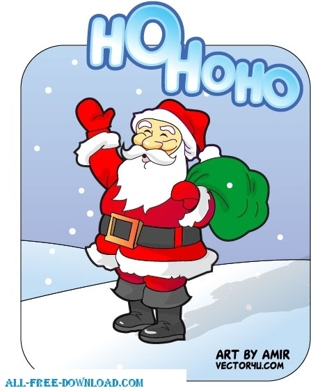 Santa Claus vector 