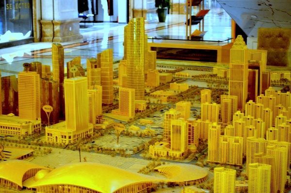 scale model city