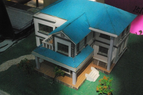 scale model house