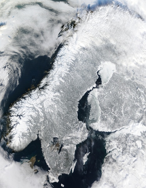 scandinavia norway winter