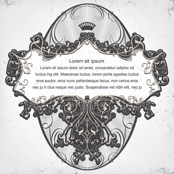 scene when europeanstyle lace border vector pattern 5