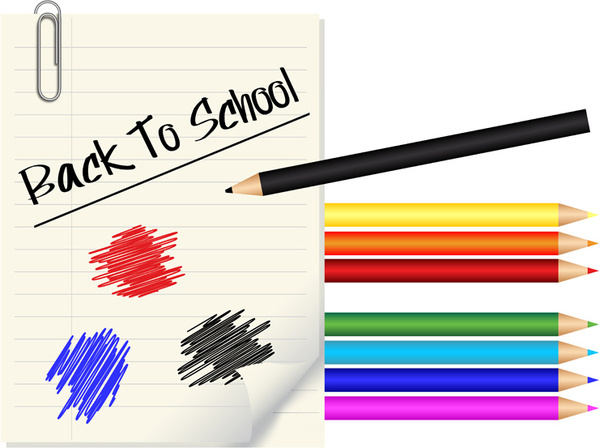 school vector design 