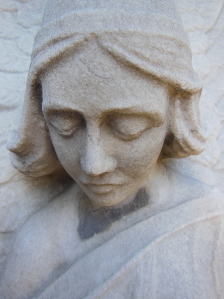 sculpture detail face