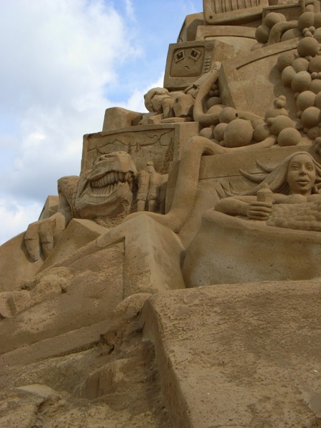 sculpture sand sand sculpture