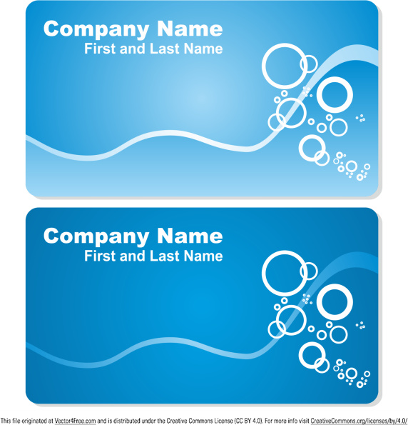 sea business card templates