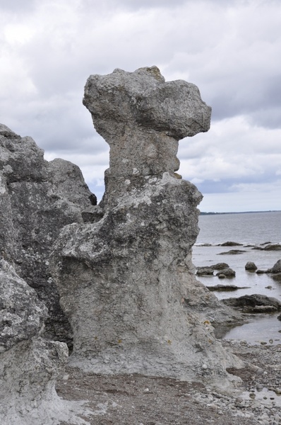 sea stack gotland stone