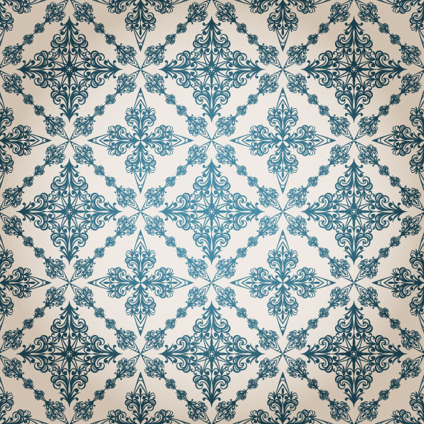 seamless decorative pattern vector 