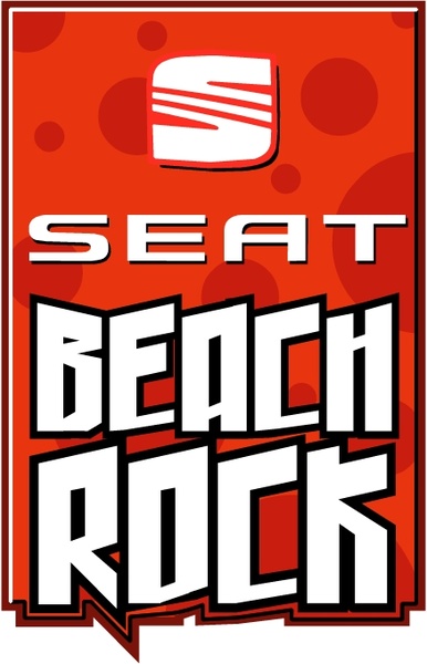 seat beach rock