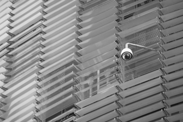 security camera black and white 