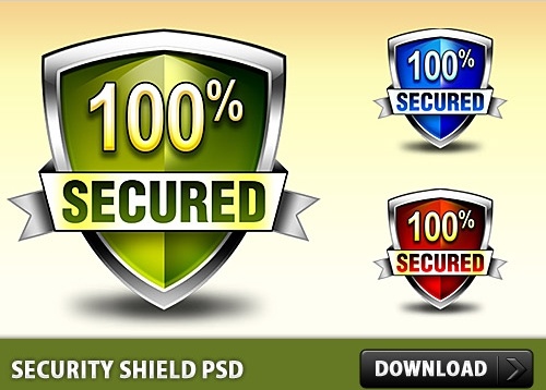 Security Shield Free PSD
