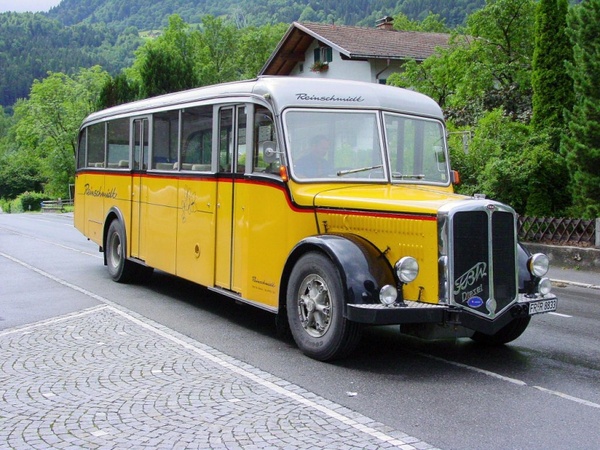 service bus bus oldtimer