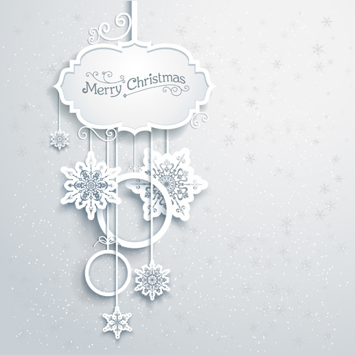 set different of14 christmas vector background 